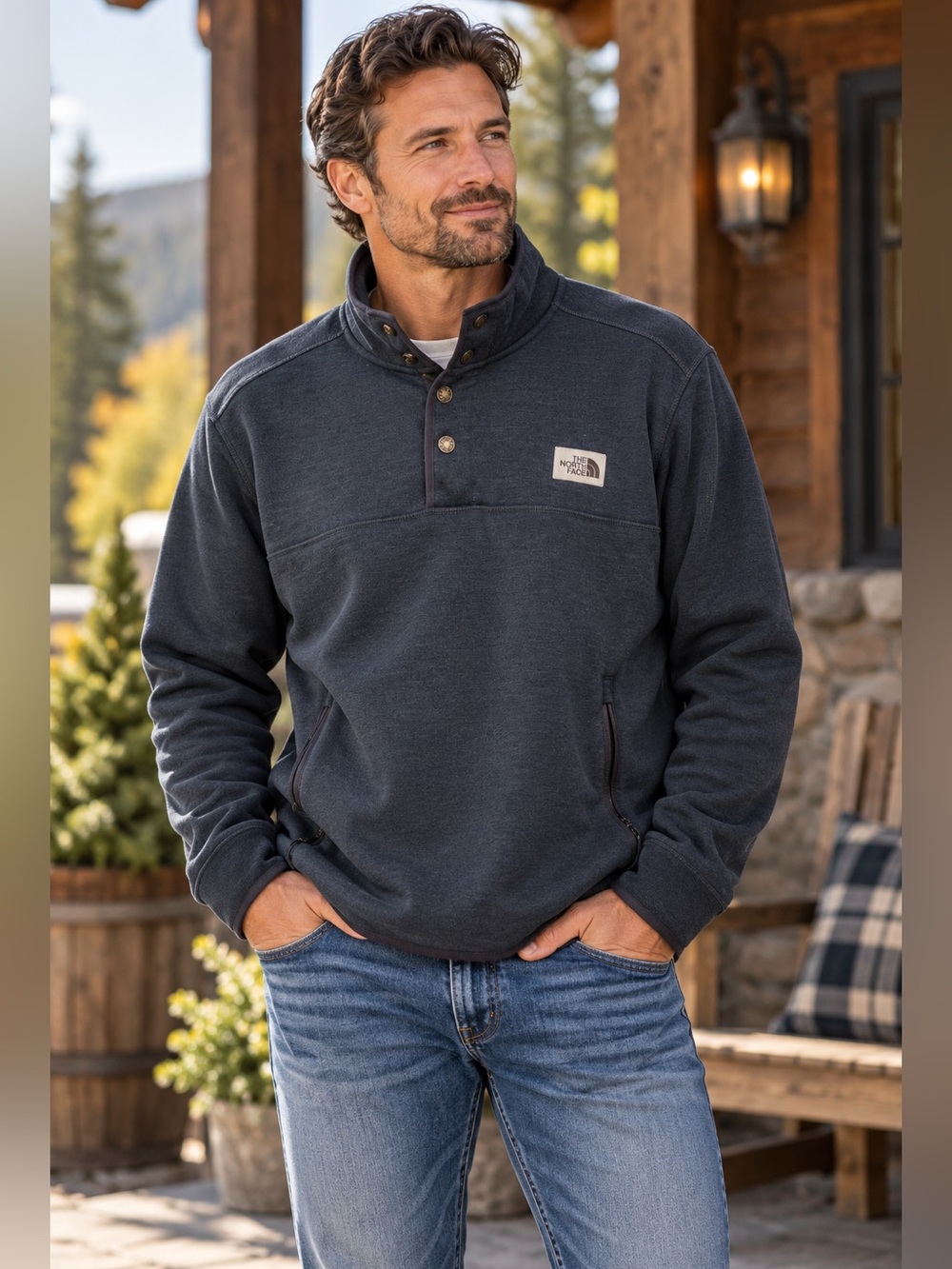The North Face Sherpa Patrol pullover size XXL